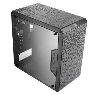 Cooler Master case MasterBox Q300L, mATX, Průhledná bočnice, 1x 120mm Fan, Černá Cooler Master case MasterBox Q300L, mATX, Průhledná bočnice, 1x 120mm Fan, Černá