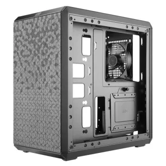 Cooler Master case MasterBox Q300L, mATX, Průhledná bočnice, 1x 120mm Fan, Černá Cooler Master case MasterBox Q300L, mATX, Průhledná bočnice, 1x 120mm Fan, Černá