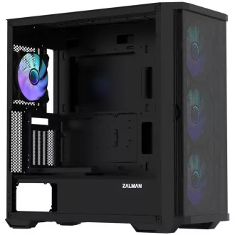 Zalman skříň Z10 Duo / ATX / 4x120 mm ARGB fan / 2xUSB 3.0 / USB-C / tvrzené sklo Zalman skříň Z10 Duo / ATX / 4x120 mm ARGB fan / 2xUSB 3.0 / USB-C / tvrzené sklo