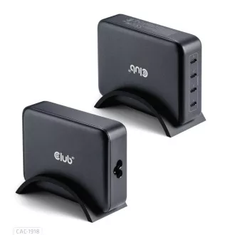 Club3D cestovní nabíječka 240W GaN technologie, 4xUSB-C, PPS + PD 3.1 Support Club3D cestovní nabíječka 240W GaN technologie, 4xUSB-C, PPS + PD 3.1 Support