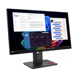 LENOVO LCD T27UD-40 - 27", IPS, 16:9, 3840x2160, 60Hz, 350cd/m2, 1500:1, 4ms(GtG), HDMI, DP, USB Hub, USB-C, RJ45, Pivot