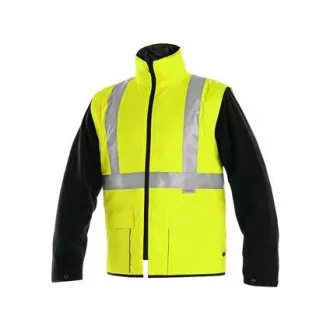 Pánská reflexní bunda LONDON, 5v1, žluto-modrá, vel. 3XL Pánská reflexní bunda LONDON, 5v1, žluto-modrá, vel. 3XL