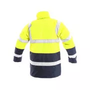 Bunda CXS OXFORD, výstražná, pánská, žluto-modrá, vel. 3XL
