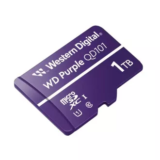 WD MicroSDXC karta 1TB Purple WDD100T1P0C Class 10 (R:100/W:60 MB/s) WD MicroSDXC karta 1TB Purple WDD100T1P0C Class 10 (R:100/W:60 MB/s)