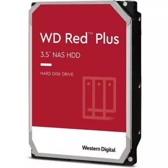 WD RED PLUS NAS WD60EFPX 6TB, SATA III 3.5", 256MB 5400RPM, 180MB/s, CMR