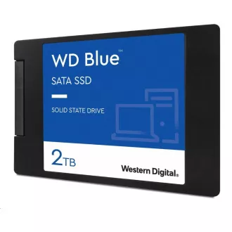 WD BLUE SSD 3D NAND WDS200T3B0A 2TB Powered by SanDisk, SATA/600, (R:560, W:530MB/s), 2.5"