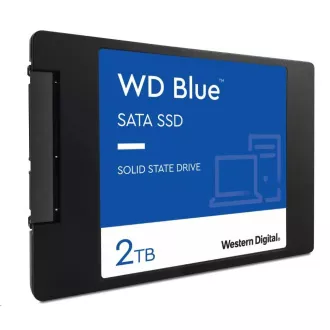 WD BLUE SSD 3D NAND WDS200T3B0A 2TB Powered by SanDisk, SATA/600, (R:560, W:530MB/s), 2.5"