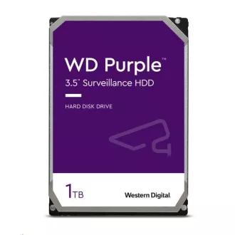 WD PURPLE WD11PURZ 1TB, SATA III 3.5", 64MB 5400RPM, 110MB/s, Low Noise, CMR WD PURPLE WD11PURZ 1TB, SATA III 3.5", 64MB 5400RPM, 110MB/s, Low Noise, CMR