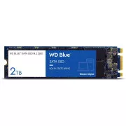 WD BLUE SSD 3D NAND WDS200T3B0B 2TB SA510 Powered by SanDisk, M.2 SATA, (R:560, W:530MB/s)
