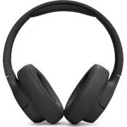 JBL Tune 720BT Black bezdrátová sluchátka přes uši, Bluetooth 5.3, až 76 hodin a rychlé dobití, černá