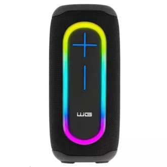 WG - Bluetooth Speaker WG AirFlex PureBeats, 40W, TWS, LED, černá