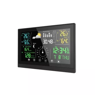 WG - Meteostanice WG1 s dotykovým displejem a příslušenstvím, anemometr, srážkoměr