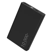 WG - Power Bank 10000 mAh, USB-C PD 20W + USB-A 22.5W, černá