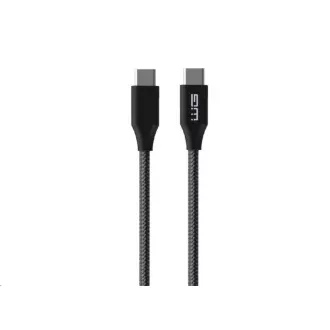 WG - Datový kabel Type-C na Type-C, 1, 5 metrů, 5A, 140W, černá