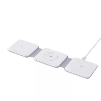 WG - Bezdrátová nabíječka WGMaxFlex 3in1 / Skládací / 15W+5W+2.5W / WG 42 / white WG - Bezdrátová nabíječka WGMaxFlex 3in1 / Skládací / 15W+5W+2.5W / WG 42 / white