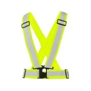 Reflexní elastický CXS KŘÍŽ CROSS BELT, žlutý