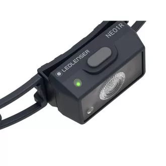 Ledlenser NEO1R běžecká čelovka, černo-šedá Ledlenser NEO1R běžecká čelovka, černo-šedá