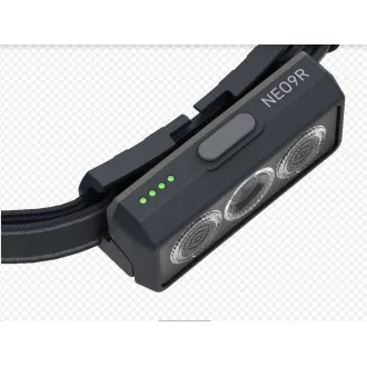 Ledlenser NEO9R čelová svítilna, černo-šedá