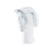 Kuchařská čepice NELA, bílá