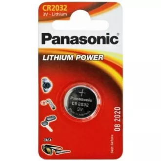 PANASONIC Lithiová baterie (knoflíková) CR-2032EL/2B 3V (Blistr 2ks)