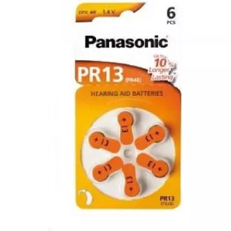PANASONIC Zinkovzduchová baterie PR-13(48)/6LB AAA 1, 2V (Blistr 6ks) PANASONIC Zinkovzduchová baterie PR-13(48)/6LB AAA 1, 2V (Blistr 6ks)
