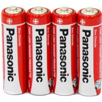 PANASONIC Zinkouhlíkové baterie Red Zinc R6RZ/4P AA 1, 5V (shrink 4ks)