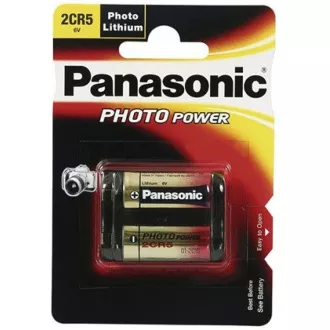 PANASONIC Lithiové - FOTO baterie 2CR-5L/1BP 6V (blistr - 1ks)