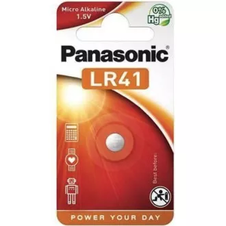 PANASONIC Alkalická MIKRO baterie LR-41EL/1B 1, 5V (Blistr 1ks) PANASONIC Alkalická MIKRO baterie LR-41EL/1B 1, 5V (Blistr 1ks)