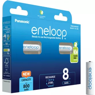 PANASONIC HR03 AAA 4MCCE/8BE ENELOOP N, 800 mAh (Blistr 8ks) PANASONIC HR03 AAA 4MCCE/8BE ENELOOP N, 800 mAh (Blistr 8ks)