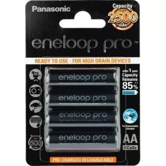PANASONIC Eneloop pro Recharged AA / 2500mAh (Blistr 4ks) PANASONIC Eneloop pro Recharged AA / 2500mAh (Blistr 4ks)