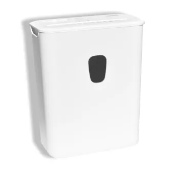 DESQ Skartovačka, 4 x 38 mm, 15l, křížový řez, bílá DESQ Skartovačka, 4 x 38 mm, 15l, křížový řez, bílá