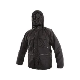 Pánská zimní bunda GEORGIA, černá, vel. 3XL
