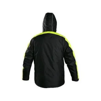 Bunda CXS BRIGHTON, zimní, pánská, černo-žlutá, vel. 4XL Bunda CXS BRIGHTON, zimní, pánská, černo-žlutá, vel. 4XL