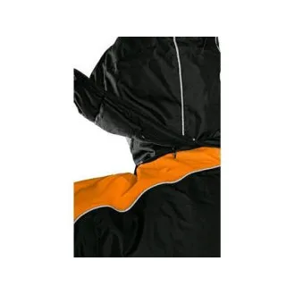 Bunda CXS BRIGHTON, zimní, pánská, černo-oranžová, vel. 2XL