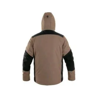 Bunda CXS BALTIMORE, pánská, béžovo - černá, vel. 3XL Bunda CXS BALTIMORE, pánská, béžovo - černá, vel. 3XL