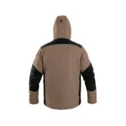 Bunda CXS BALTIMORE, pánská, béžovo - černá, vel. 4XL