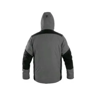 Bunda CXS BALTIMORE, pánská, šedo - černá, vel. 2XL Bunda CXS BALTIMORE, pánská, šedo - černá, vel. 2XL