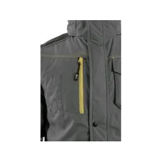 Bunda CXS BALTIMORE, pánská, šedo - černá, vel. 2XL Bunda CXS BALTIMORE, pánská, šedo - černá, vel. 2XL