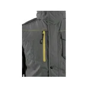 Bunda CXS BALTIMORE, pánská, šedo - černá, vel. 4XL