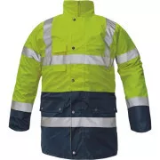 BI ROAD bunda HV žlutá/navy XL