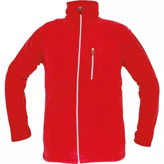 KARELA fleecová bunda červená L KARELA fleecová bunda červená L