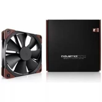 NOCTUA Ventilátor NF-F12 iPPC-3000 PWM, 120mm, černá/hnědá
