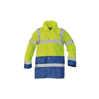SEFTON bunda HV žlutá/royal 3XL