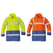 SEFTON bunda HV oranžová/navy XL