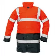 SEFTON bunda HV oranžová 3XL