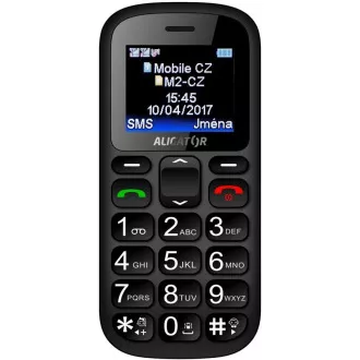 Aligator A321 Senior Dual SIM, šedá-černá + nabíjecí stojánek Aligator A321 Senior Dual SIM, šedá-černá + nabíjecí stojánek
