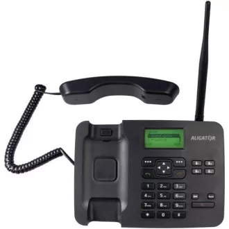 Aligator GSM stolní telefon T100, bílá Aligator GSM stolní telefon T100, bílá