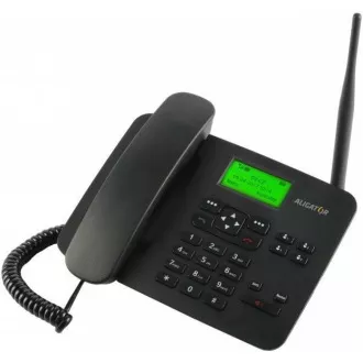 Aligator GSM stolní telefon T100, bílá Aligator GSM stolní telefon T100, bílá