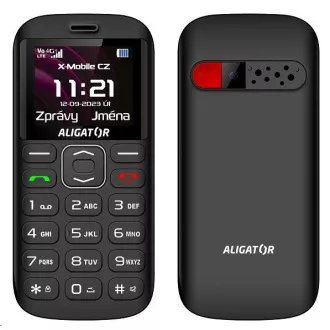 Aligator A720 4G Senior, černá + nabíjecí stojánek Aligator A720 4G Senior, černá + nabíjecí stojánek