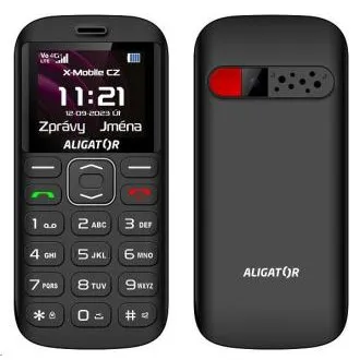 Aligator A720 4G Senior, černá + nabíjecí stojánek - Použité Aligator A720 4G Senior, černá + nabíjecí stojánek - Použité